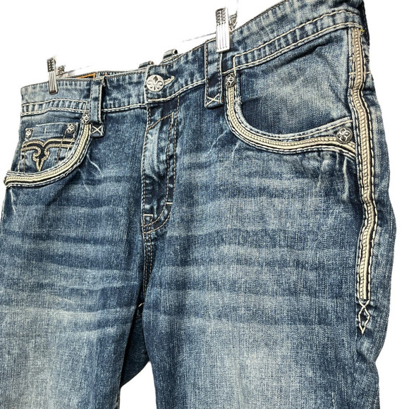 Rock Revival Men’s Jeans Kerr, Boot / Size- 40 - Picture 4 of 12